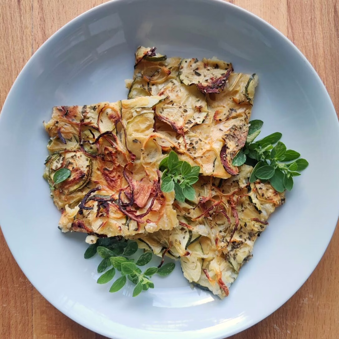 FARINATA DI CECI E VERDURE