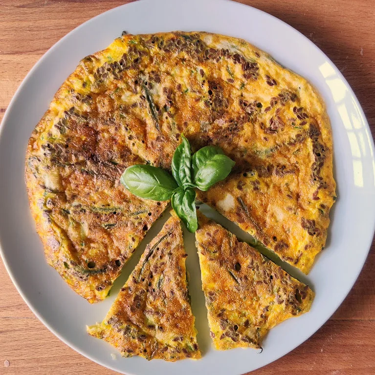 FRITTATA ESTIVA verdure e semi