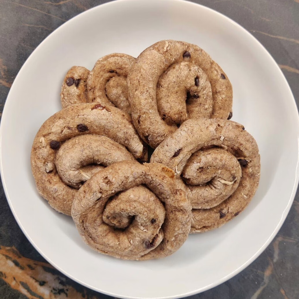 GIRELLE UVETTA E CIOCCOLATO con OKARA