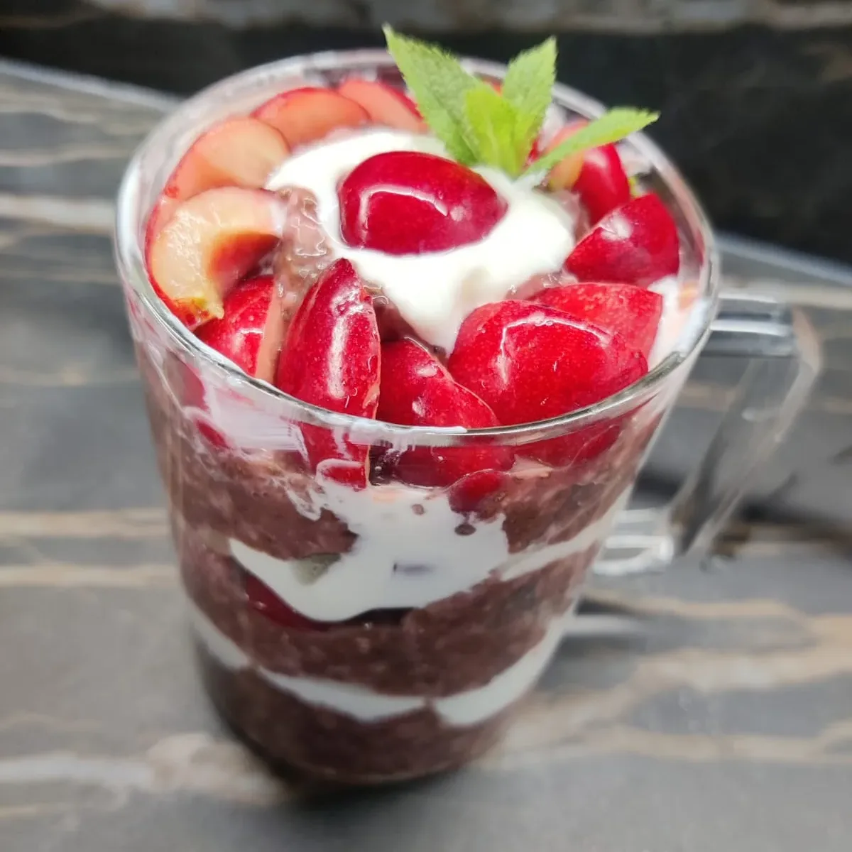 COPPA PORRIDGE AI FRUTTI ROSSI