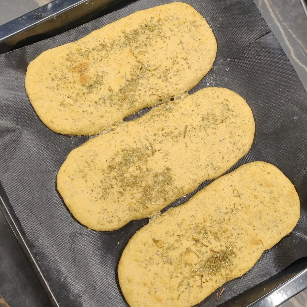 FOCACCE ANTISPRECO con OKARA