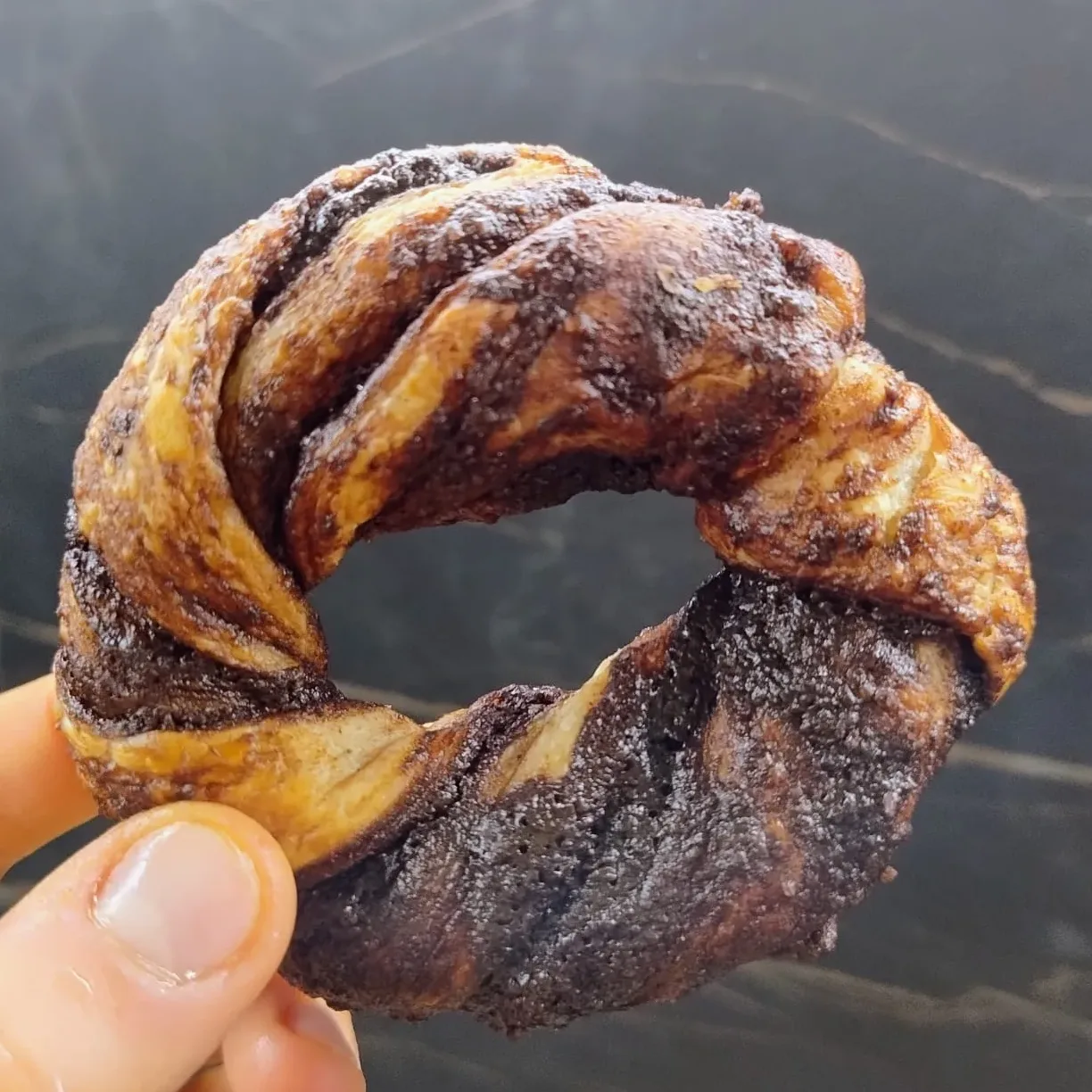 GIRELLE DI PASTA SFOGLIA al cacao